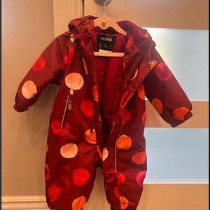 Snowsuit for 9 to 12 months (Reima)
